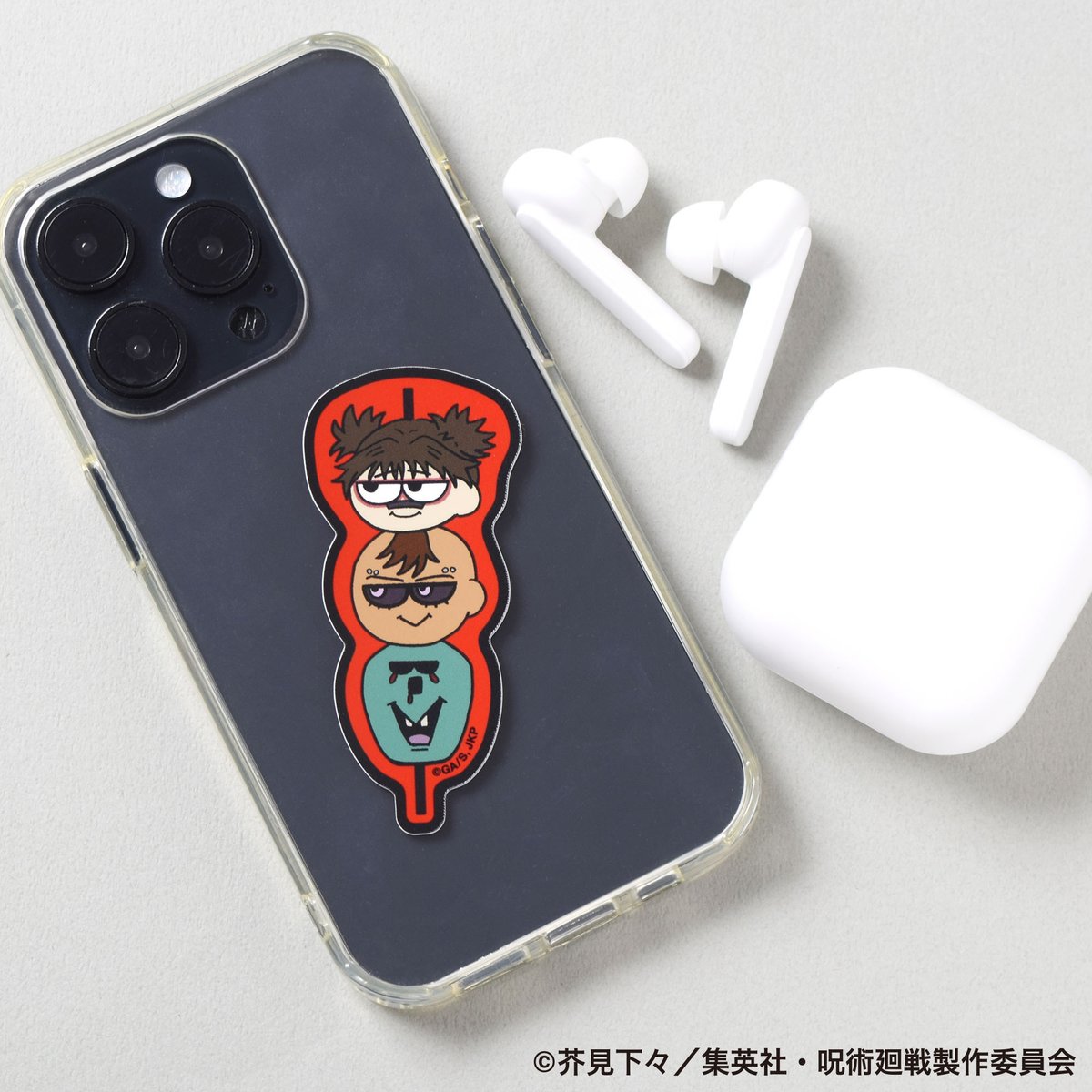 jujutsu_plaza's tweet image. 【ハンズ名古屋会場/横浜ロフト会場】
◇7/12(土)新商品発売③◇
○ジロリ九相図兄弟ダイカットステッカー(全1種)
「ジロリ」シリーズより「九相図兄弟」をモチーフとしたダイカットステッカーが新登場!
呪術廻戦PLAZA先行発売のアイテムです。
■ハンズ名古屋:6/24~7/17…