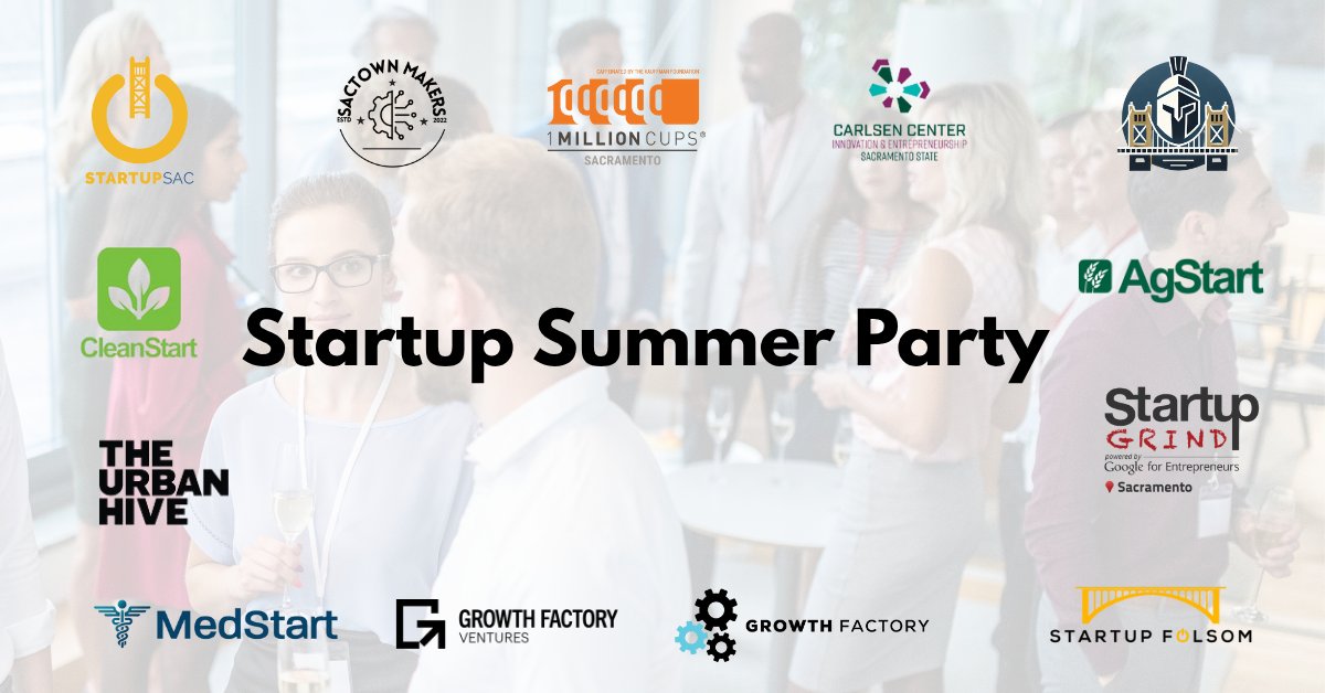 The wait is over—Startup Summer Party is back! 🎉 Join us July 22 at The Urban Hive to reconnect, network, and celebrate Sacramento’s startup scene. 🎟️ RSVP now &amp; get 2 free drinks thanks to Witan Law!
👉 3common.com/event/startup-…