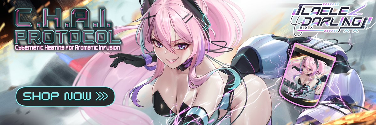 WaifuWicks's tweet image. 🌟 Day 11 of DAILY CANDLE PRE-RELEASES until we launch on JULY 12! 🌟
⚡🤖 Engaging C.H.A.I. PROTOCOL—Cybernetic Heating for Aromatic Infusion!
Smells like spiced cinnamon, creamy chai, and electric milk tea indulgence. ☕🧋⚙️
Featuring @LaeleDarling high-voltage waifu with a…