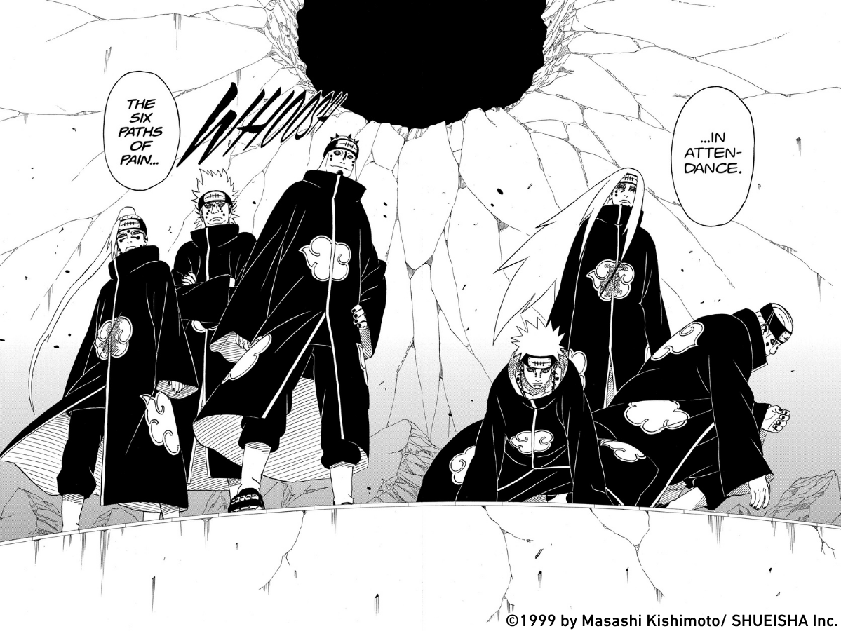NARUTO_info_en's tweet image. "The Six Paths of Pain...
...in attendance."
#Naruto