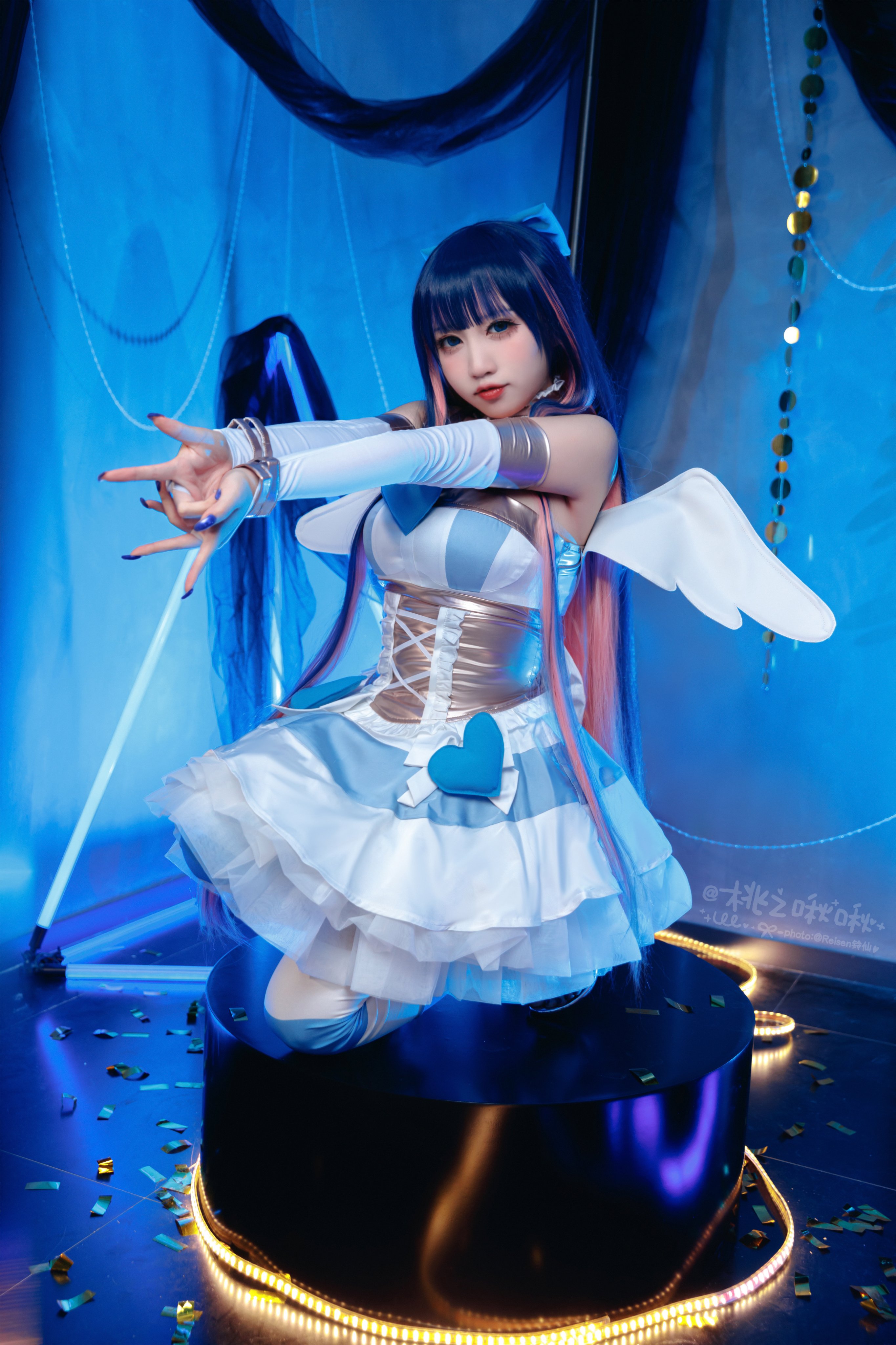 Amazon.co.jp: [Miccostumes] 女性 コスチューム 女王 うさぎ