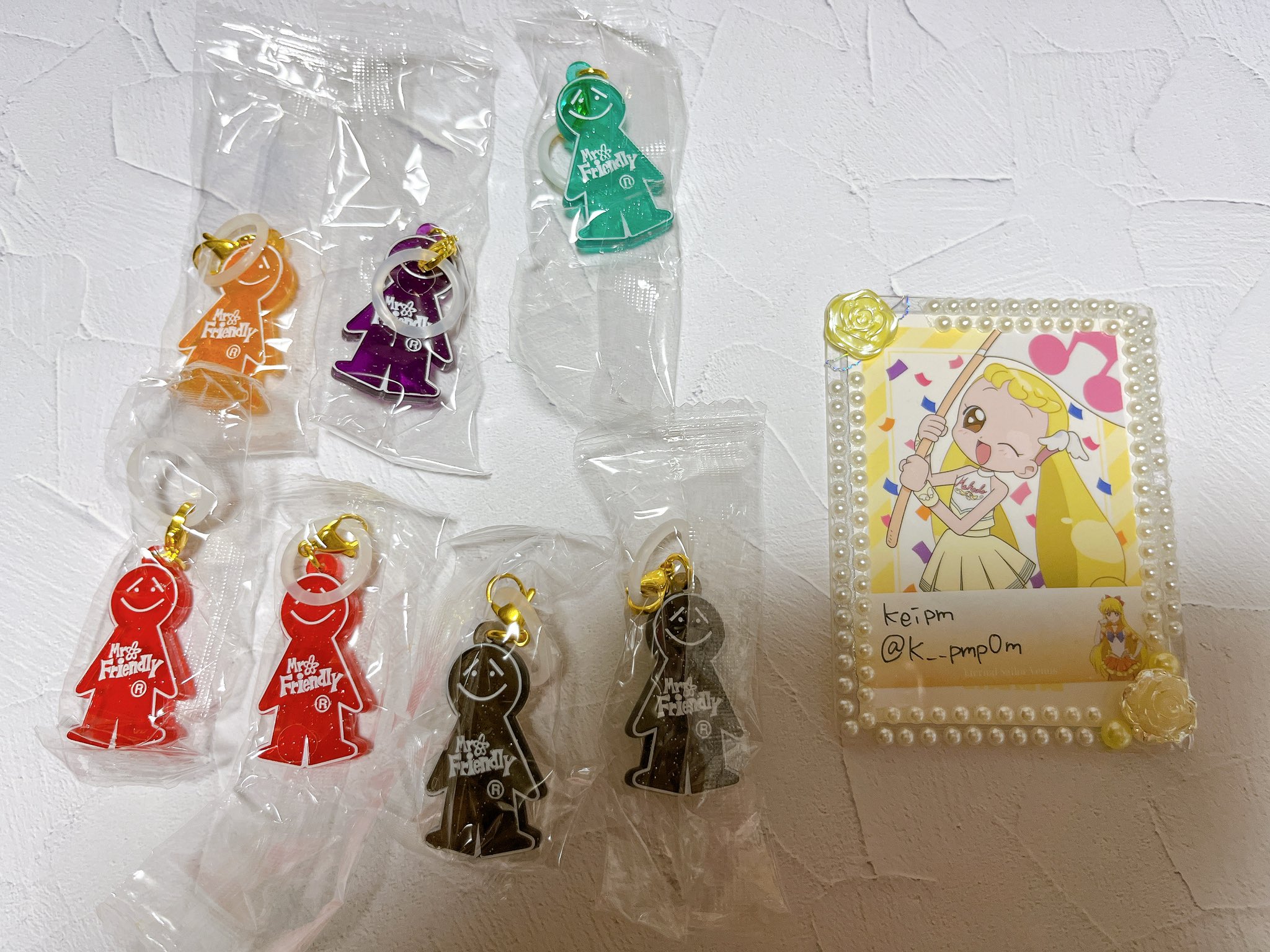 MR.FRIENDLY ミスター フレンド ガチャガチャ コンプ　ラスト MR.FRIENDLY（ミスターフレンドリー） めじるしアクセサリー