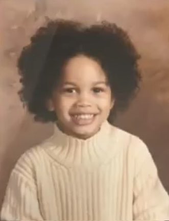 Caleb Williams as a kid.