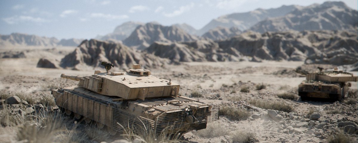 Jap_Federal's tweet image. Challenger 2
Rendered in Blender
Likes and reposts are appreciated
#b3d #art