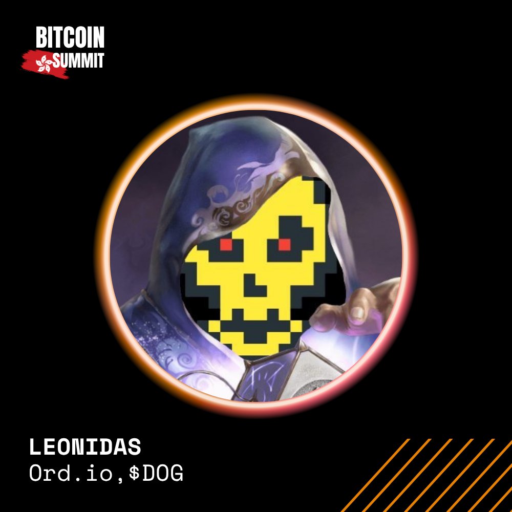 🇭🇰 SPEAKER ANNOUNCEMENT 🎤

We're proud to announce that <a href="/LeonidasNFT/">Leonidas 🧡 $DOG</a>, the $DOG army leader and co-founder of <a href="/ord_io/">Ord.io</a>, will be doing an exclusive keynote at <a href="/btc_summit/">Bitcoin Summit</a>!

Grab your ticket below 👇