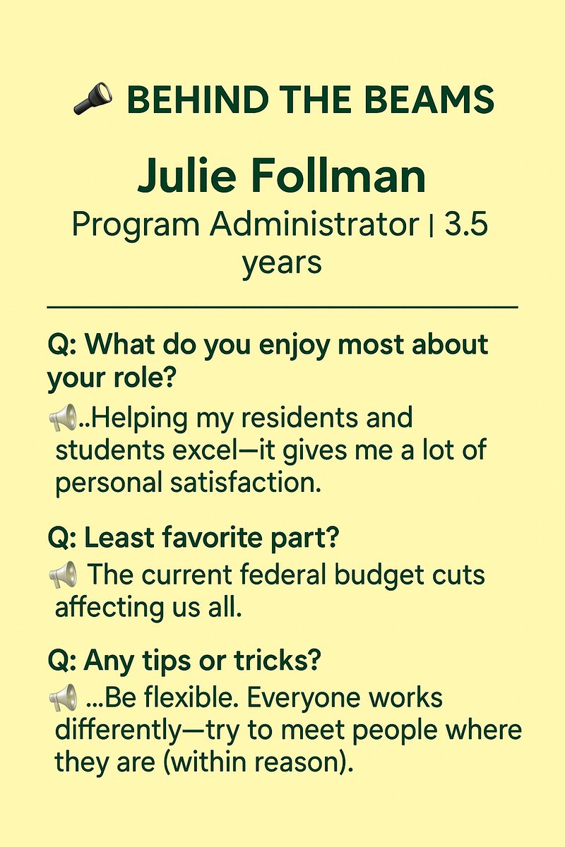 AROPA (@aropa_org) on Twitter photo 🔦 Time to shine a light on Julie Follman in our #BehindTheBeams series! Julie’s passion for helping residents and med students succeed is what drives her, and her advice is gold. 💬 Check out what she had to say ⬇️ #AROPAstrong #radonc #MedPhys 🔦 Time to shine a light on Julie Follman in our #BehindTheBeams series! Julie’s passion for helping residents and med students succeed is what drives her, and her advice is gold. 💬 Check out what she had to say ⬇️ #AROPAstrong #radonc #MedPhys