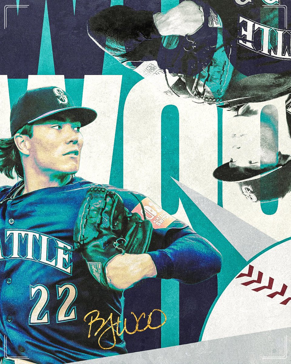 mh_design91's tweet image. Bryan Woo is my favorite pitcher in baseball.
Once he got into the 6th inning with no hits I decided to start working on something just in case. Fell short on the no-hit bid but still a dominant outing vs the Yanks.
We love reactionary content.