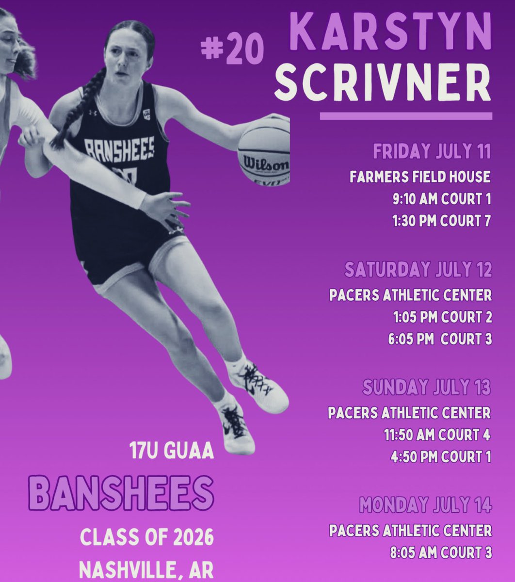 Karstyn Scrivner (@karstyn_s) on Twitter photo Ready for the weekend with <a href="/Bansheefam/">Banshees Basketball Club</a> Ready for the weekend with <a href="/Bansheefam/">Banshees Basketball Club</a>