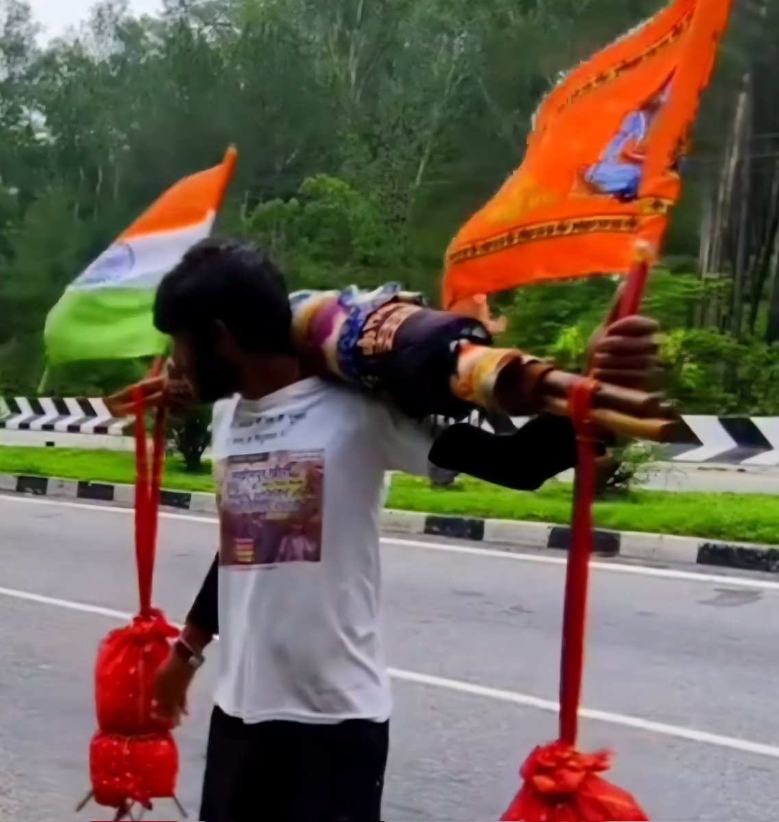 anil_bhatt03's tweet image. Human endurance and the divine strength