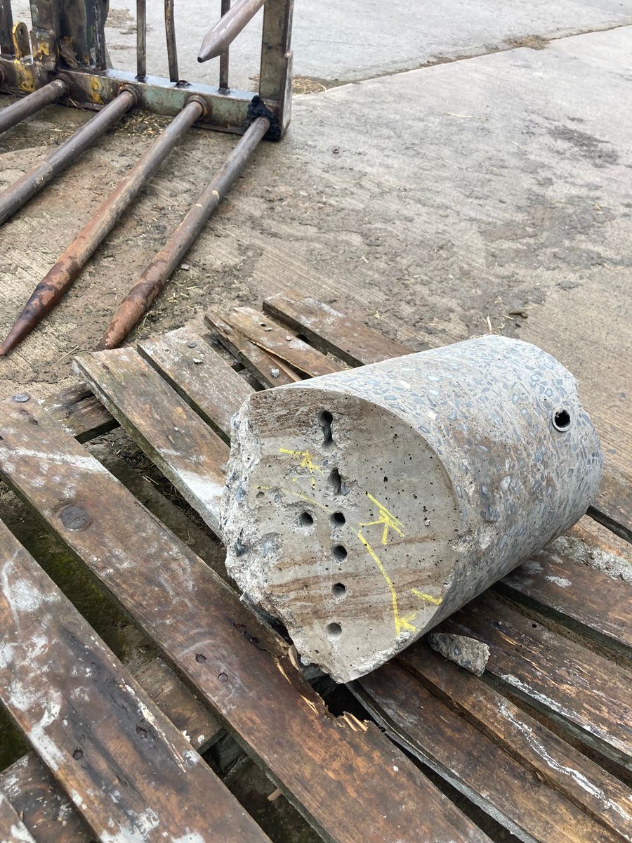 A new Mecmar Group FSN 12 F installed by Genesis Agri Ltd in Northern Ireland. Andrew was across to support the commissioning and witness the coring of the grain wall 👀