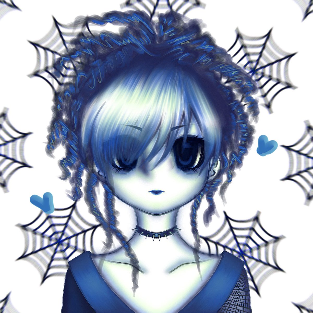 #DIRENGREY
#Toshiya
#V系ファンアート 
💙💙💙