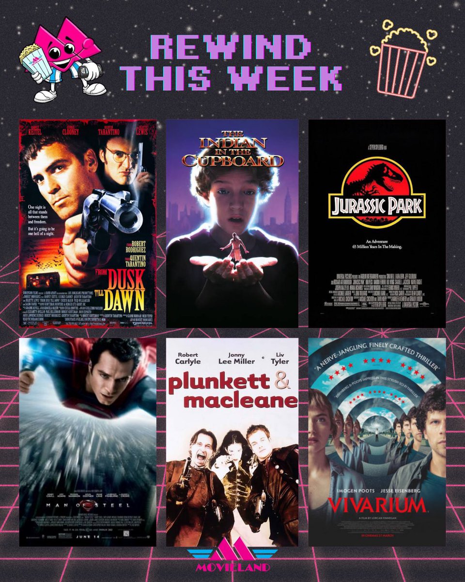 Cinema &amp; Streaming Guide This Week 🍿 We recommend SUPERMAN and JURASSIC WORLD REBIRTH at the cinema, BITTERSWEET on digital, BRICK on Netflix, everything on rewind ⏪ especially our movie of the month INDIAN IN THE CUPBOARD 🎬 what are you watching? #movies #cinema #netflix