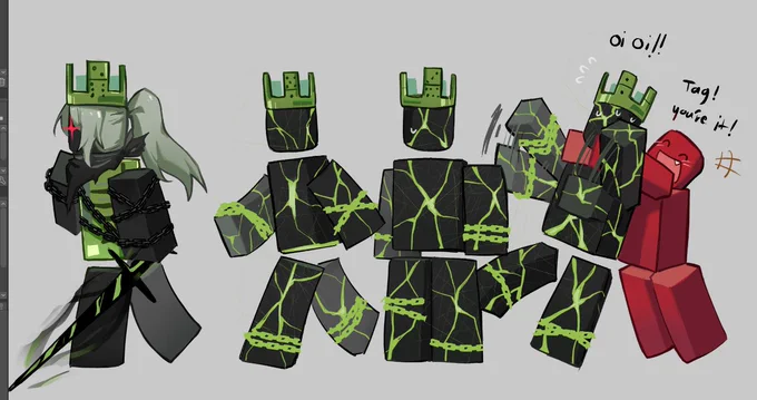 haven't post anything in awhile, here's some forsaken stuff #Forsaken