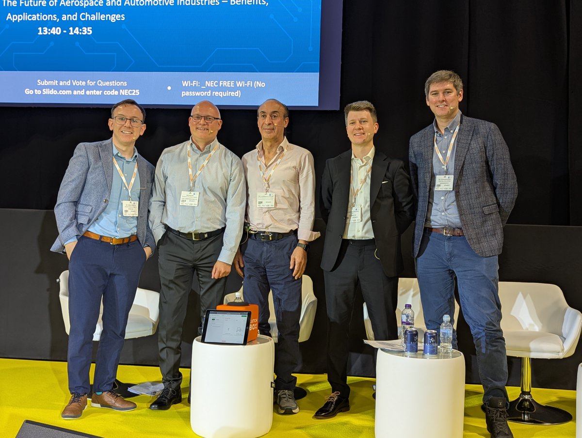 Versarien® plc (@versarien) on Twitter photo 🏗️ It was a fantastic couple of days at the The <a href="/MaterialsShow/">Advanced Materials Show</a> 2025 at the NEC Birmingham!
<a href="/versarien/">Versarien® plc</a> CEO <a href="/Nanosteve1/">Nanosteve</a> was proud to take part in the panel on Graphene in Construction alongside other UK companies active in the sector.
#Versarien #VRS #VRSRF 🏗️ It was a fantastic couple of days at the The <a href="/MaterialsShow/">Advanced Materials Show</a> 2025 at the NEC Birmingham!
<a href="/versarien/">Versarien® plc</a> CEO <a href="/Nanosteve1/">Nanosteve</a> was proud to take part in the panel on Graphene in Construction alongside other UK companies active in the sector.
#Versarien #VRS #VRSRF