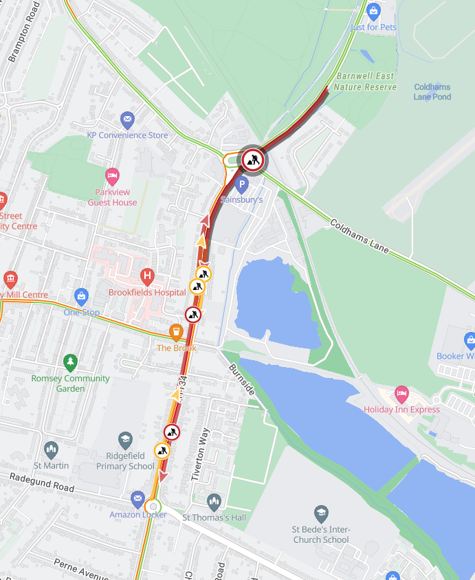 Cambs Travel News tweet media