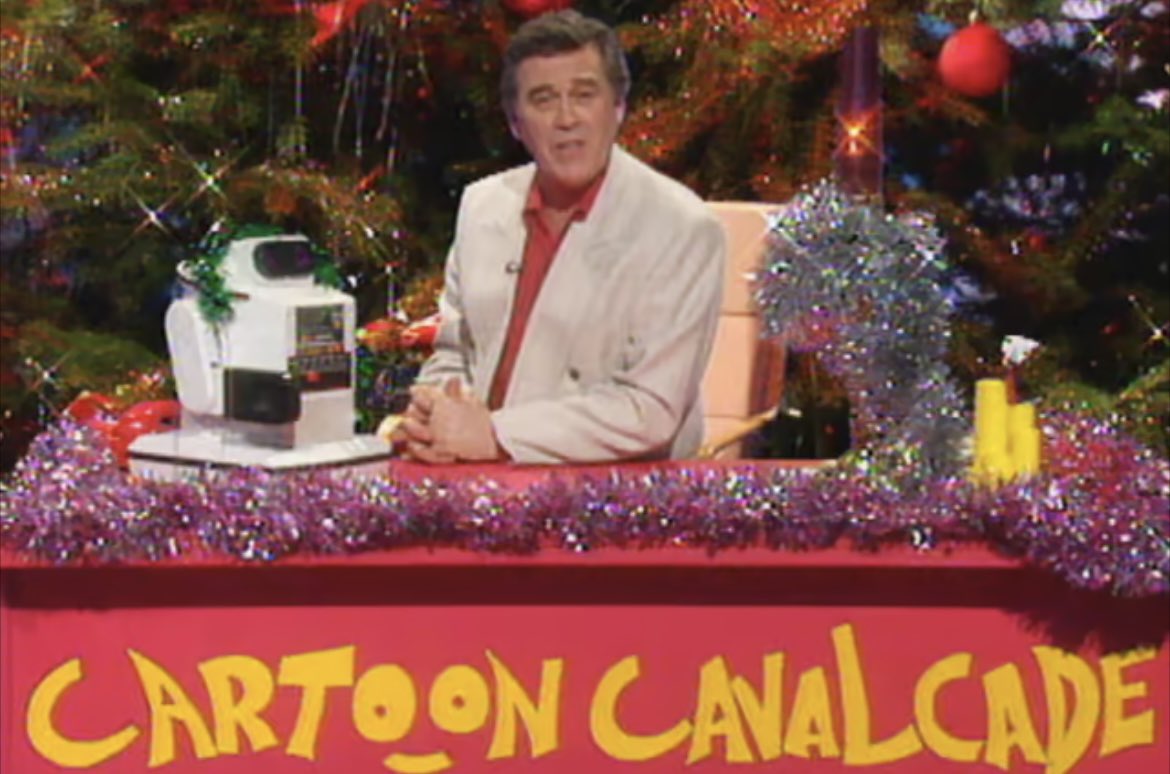 I have much to thank Glen for … 1982 appearing on the Xmas Day Cavalcade prog doing a piece from Toad of Toad Hall talking into a daffodil telephone. Filmed at Ayr Ice Rink -the magic of television was right there with Palladin, Rusty the dog and the gent Mr Glen Michael himself