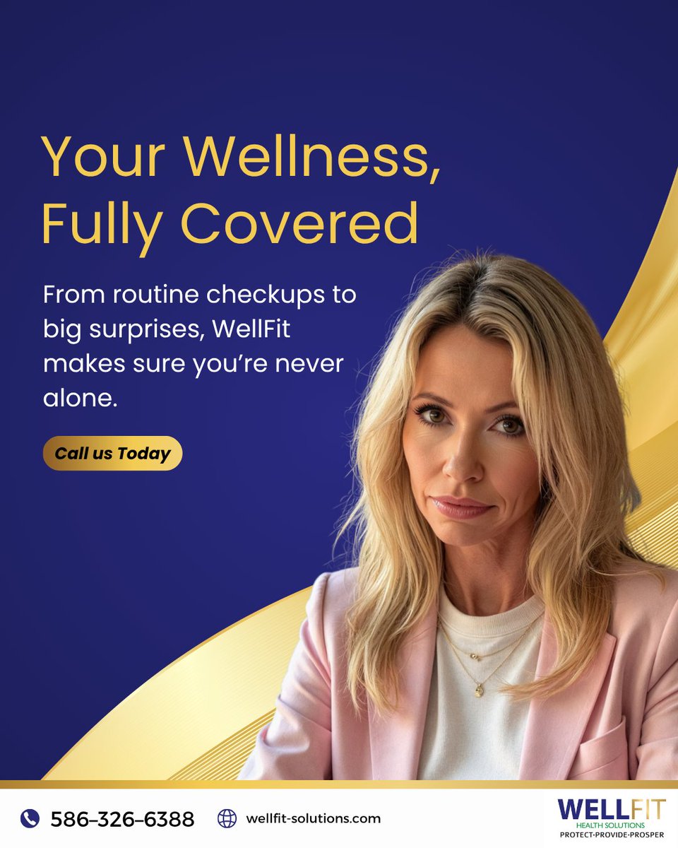 WellFitHealthS's tweet image. 🙌 Healthy Body. Healthy Budget.
WellFit Health Solutions—where smart people go for smart insurance.
.
Call or Text 586–326–6388 Toria - Insurance Advocate &amp;amp; Benefits Advisor
or visit us at wellfit-solutions.com

#wellness #Insurancepolicy #WeekendReading