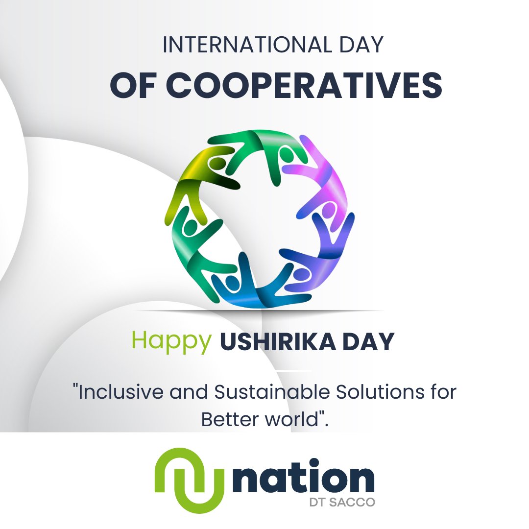 🌍 Ushirika Day 2025 🌍
Celebrating the Power of Co-operatives in Building a Better World.
This year, we unite under the theme:
“Driving Inclusive and Sustainable Solutions for a Better World.”
Join us as we celebrate the power, impact, and togetherness of the co-operative