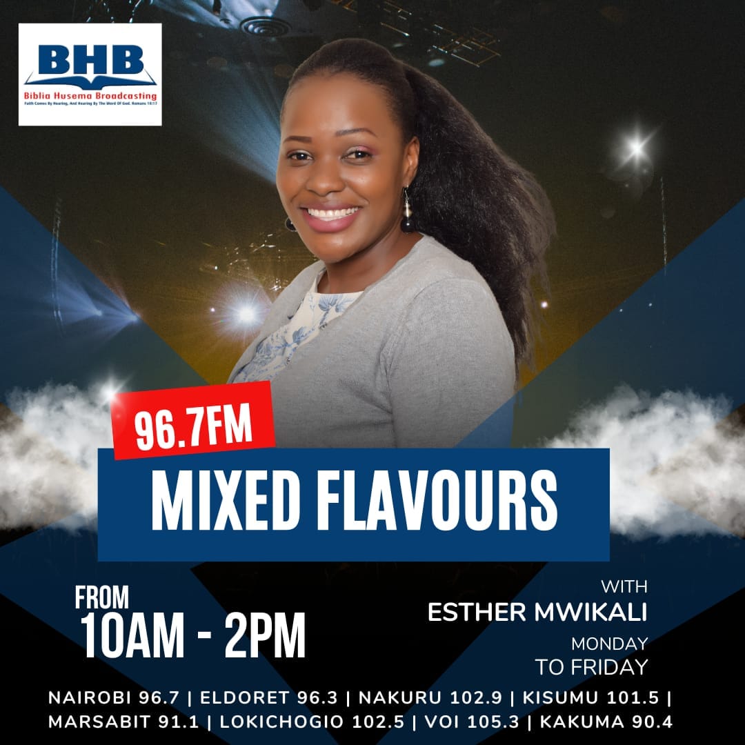 Biblia Husema 96.7fm (@bhusema) on Twitter photo Hujambo Mwana #MixedFlavours na karibu Tuifunge Wiki Kistyle Kiplan ndani ya #ImaniFriday na <a href="/DadaE_Mwikali/">Esther Mwikali</a>
Msikilizaji karibu ushiriki Himizo lako la ki imani leo
SIMU/WHATSAPP: 07 22 174 200
SMS:21967 Hujambo Mwana #MixedFlavours na karibu Tuifunge Wiki Kistyle Kiplan ndani ya #ImaniFriday na <a href="/DadaE_Mwikali/">Esther Mwikali</a>
Msikilizaji karibu ushiriki Himizo lako la ki imani leo
SIMU/WHATSAPP: 07 22 174 200
SMS:21967
