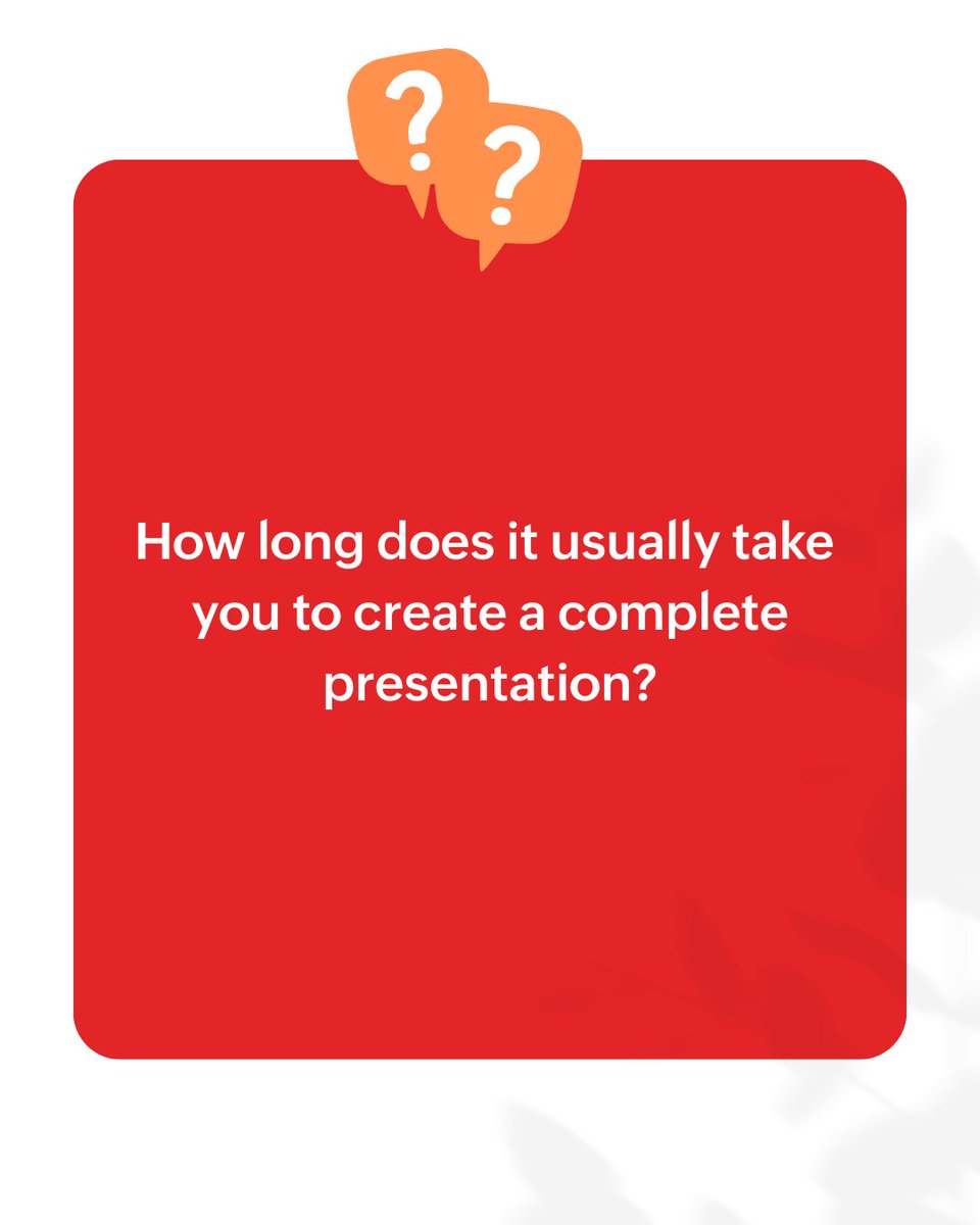 ZohoShow's tweet image. Every presentation may look polished on screen, but what really happens behind the slides? We asked our presenters at Zoho what slows them down the most. Their answers? All too relatable.
And that’s exactly what inspired what’s coming next.
Stay tuned!