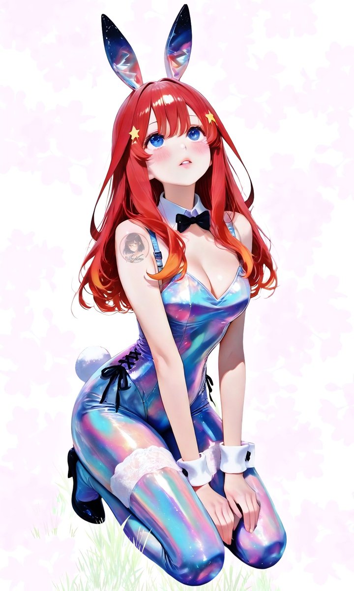 yocenakano's tweet image. #itsukinakano #nakanoitsuki #QuintessentialQuintuplets #AiArt