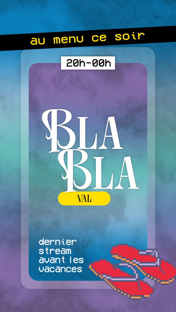 Ce soir petit live chill, on discute ensemble avant la pause des vacances ! Venez faire un coucou sur Twitch ! 🙌