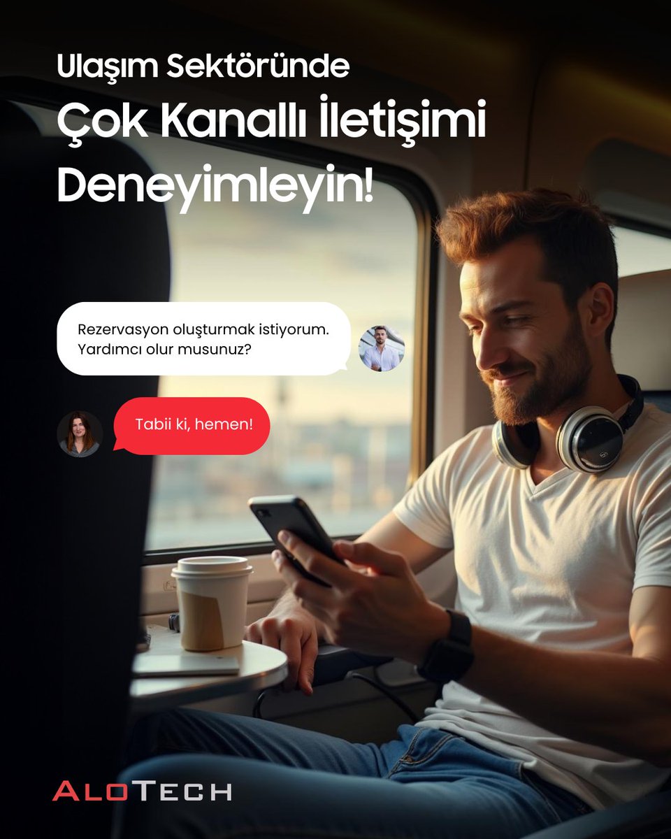 Rezervasyon, bilet iptali, sefer bilgisi ya da kayıp eşya...
Ulaşım sektöründe mükemmel destek için, müşteri iletişimi hızlı ve kesintisiz olmalı. ✨ 🎟️ ✈️

Detaylı Bilgi: alotech.com.tr/cozumler/ulasim