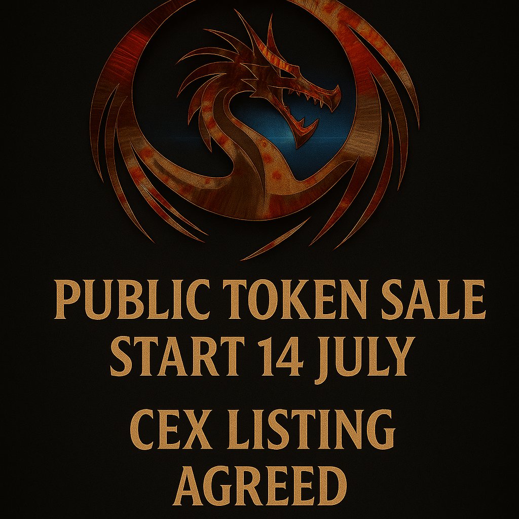 SwordsofBlood_'s tweet photo. 🚀Marketing Planning phase complete!

We're onboarding top KOLs & influencers to help push the remaining tokens not sold in private.

🔥 Public sale (of this tokens) starts Monday, July 14th! check out our website
✅ CEX listing agreed – announcement soon when their marketing kicks off.

Let’s go! 
#SwordsOfBlood #Web3Gaming