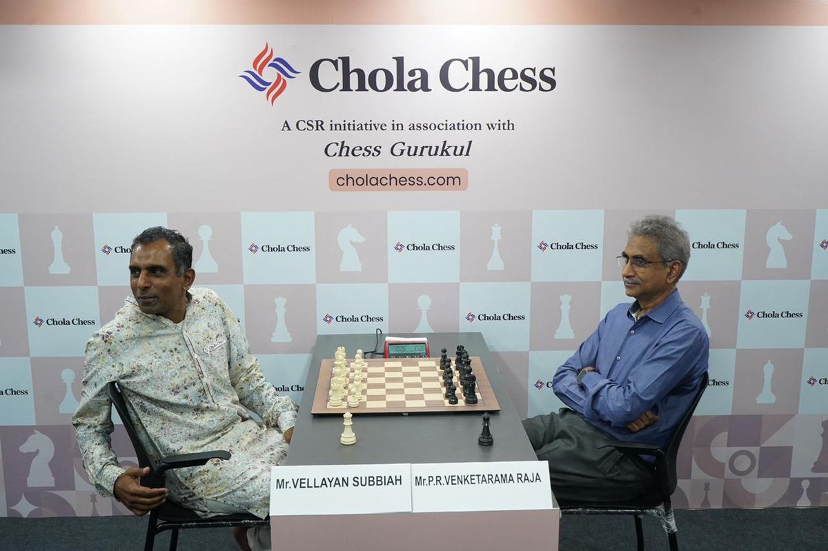 Vellayan_S's tweet image. Proud moment for all of us at Cholamandalam.

We officially launched Chola Chess — a first-of-its-kind initiative to identify, train, and nurture India&apos;s brightest young chess talent.

It was an honour to have legends like @vishy64theking, @Rameshchess, and some of India’s finest…