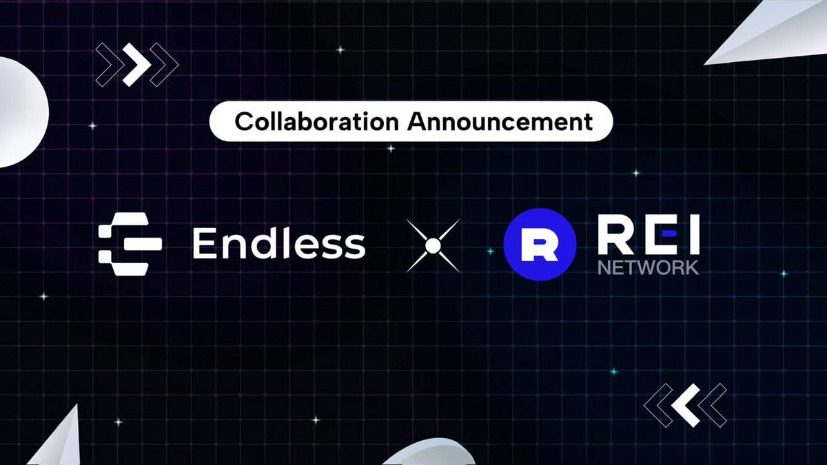 Endless (@endlessprotocol) on Twitter photo 🔥 Excited to announce our partnership with
<a href="/GXChainGlobal/">REI Network|From #GXChain!</a> !
REI Network is developed for the evolution trend of the blockchain, to achieve a lightweight, EVM compatible, higher performance, and no fee blockchain framework.
Let's embark on this journey together! 🌐✨
#Endless 🔥 Excited to announce our partnership with
<a href="/GXChainGlobal/">REI Network|From #GXChain!</a> !
REI Network is developed for the evolution trend of the blockchain, to achieve a lightweight, EVM compatible, higher performance, and no fee blockchain framework.
Let's embark on this journey together! 🌐✨
#Endless