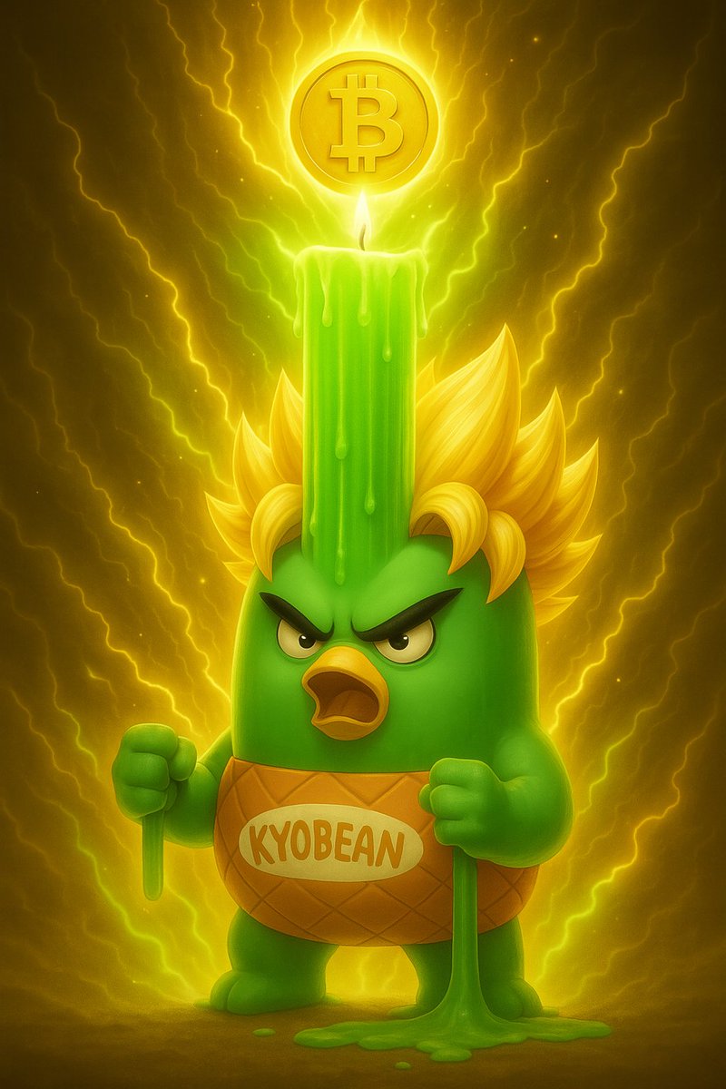KentMasterBooM's tweet photo. When Bitcoin hits beast mode and your portfolio goes Super Saiyan 💥🐂📈⚡ #BullRunActivated #KyoBeanPower https://t.co/quaDtmS42e