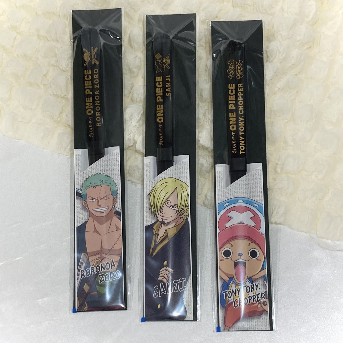 【再入荷】

クリア箸
ゾロ/サンジ/チョッパー
各770円（税込）

好評発売中🥢

#麦わらストア #ONEPIECE