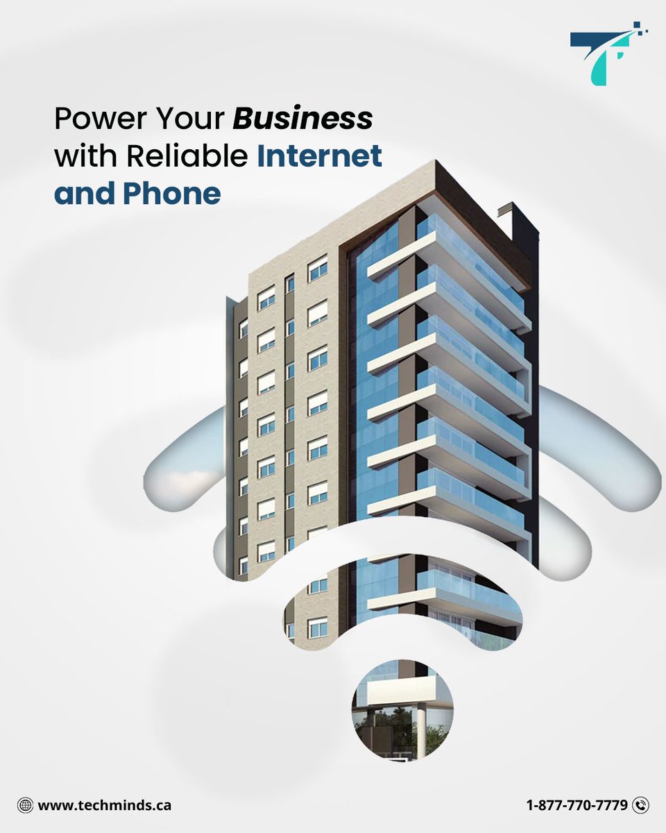 Techmindsinc's tweet image. Power your business with seamless internet and phone solutions from Techminds.ca. Stay connected, productive, and ahead of the competition with our reliable and high-speed services.
Visit Now :- techminds.ca
#Techminds #BusinessInternet #ReliableConnection
