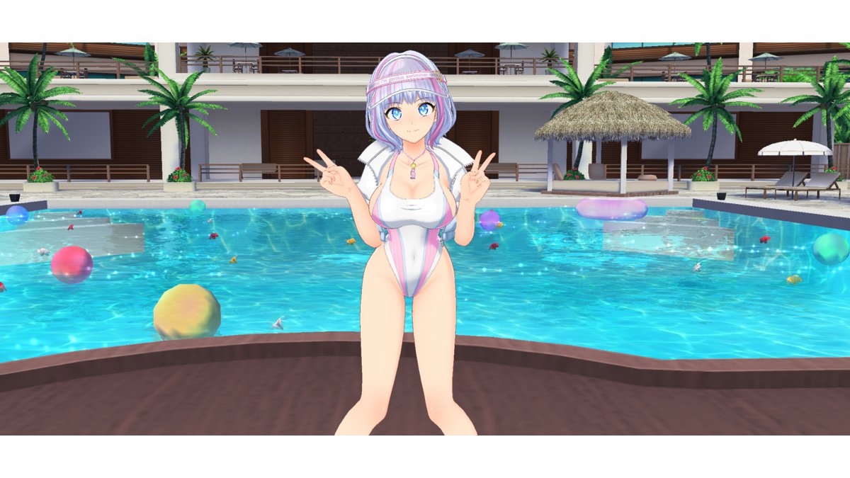 衣装紹介】 「競泳ライフガード限定ドルフィン確定ガチャ」で登場する