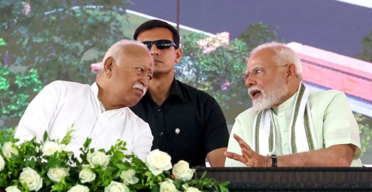 RSS chief Mohan Bhagwat says “When you turn 75, you should step aside and make way for others.”

Bhagwat, who turn 75 in Sept is likely to retire. He’s been RSS chief since 2009. He’s 6 days older than Modi, Modi’s retirement is up to him. He shouldn’t retire before 2029