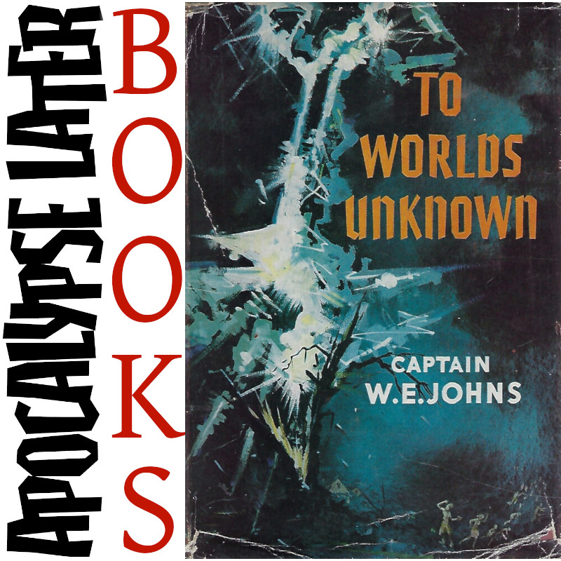 ApocLaterEmpire's tweet image. I review books at the @NamelessZine, which publishes monthly on the 15th.
The 7th Interplanetary Adventure for Biggles author Capt. W. E. Johns is the first that's new to me and one that tells me he was a pantser.
Captain W. E. Johns - To Worlds Unknown
thenamelesszine.org/Nana-2025/To_W…