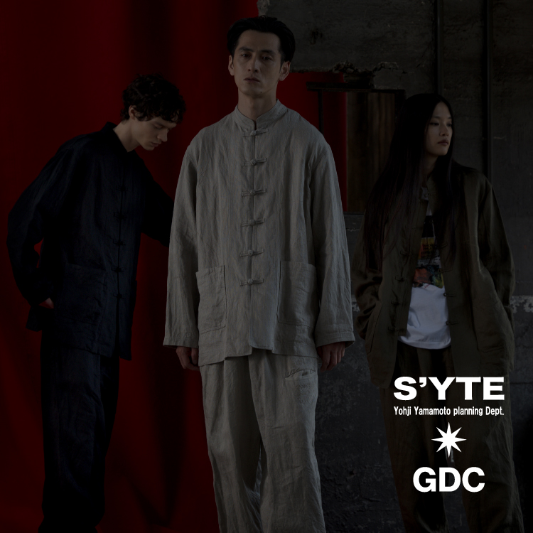 【NEW IN】S'YTE × GDC Collaborate Collection

▼詳しくは下記をチェック
theshopyohjiyamamoto.jp/shop/e/esytegd…

#yohjiyamamoto #ヨウジヤマモト
#syte
#theshopyohjiyamamoto