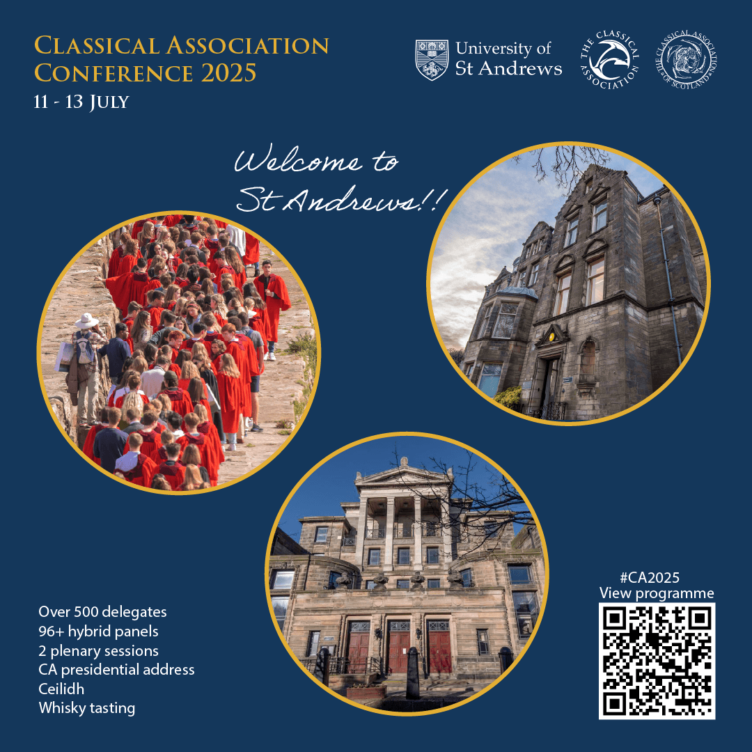 StAConf25's tweet image. We're excited to welcome delegates to #StAndrews for #CA2025 on such a fabulous morning! The day starts with registration and a welcome address at the Younger Hall. ca2025.wp.st-andrews.ac.uk/programme