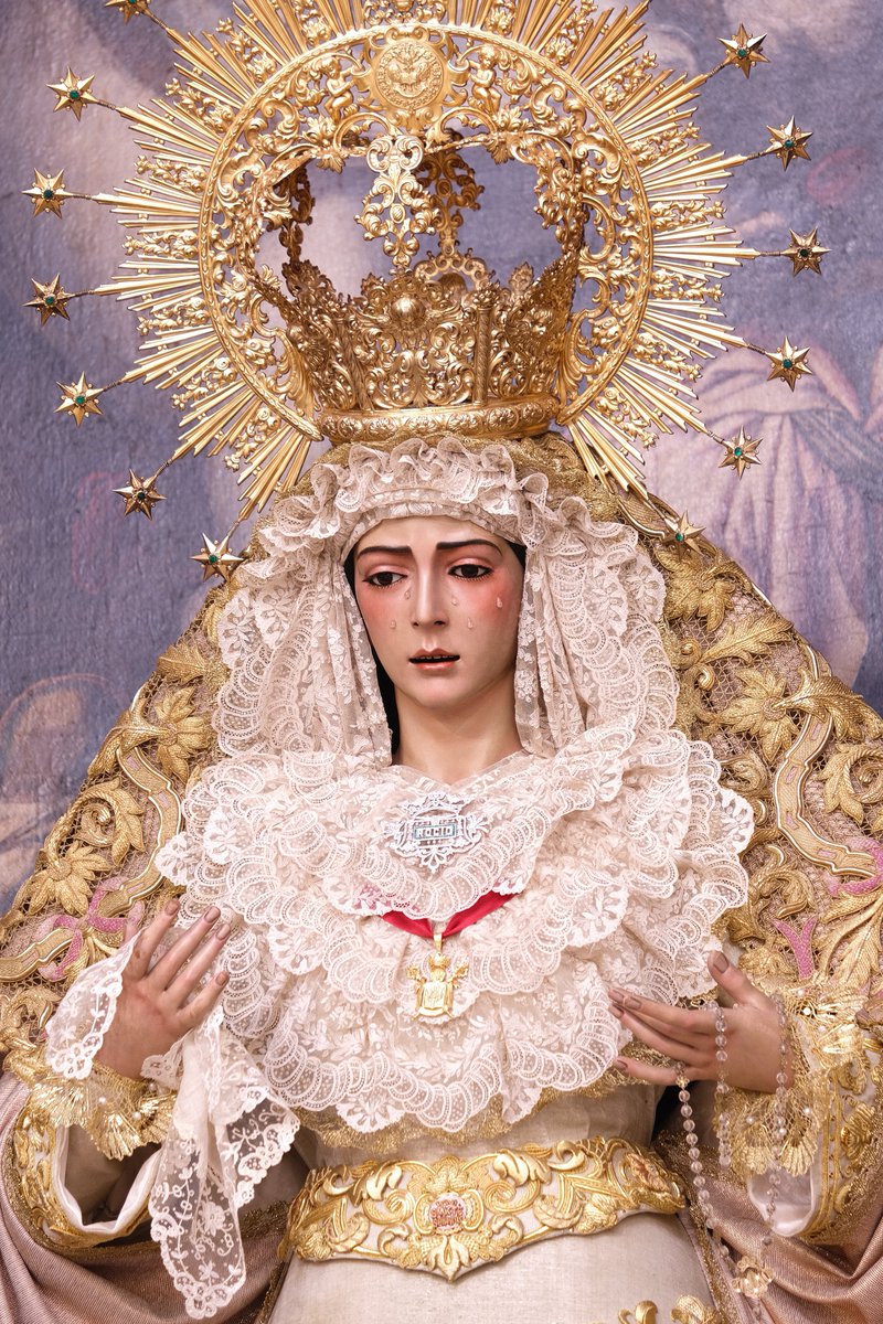 UnCofradeMas's tweet image. Así se encuentra María Santísima del Rocío. Foto: @Hdad_Redencion #TDSCofrade #TDSActualidad