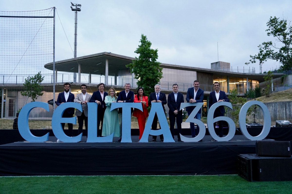 Clúster Galego Industria do Deporte e o Benestar (@cluster_deporte) on Twitter photo 💙 Onte acompañamos ao <a href="/RCCelta/">Celta</a> no acto simbólico de colocación da primeira pedra da segunda fase do proxecto Celta360, celebrado na Cidade Deportiva Afouteza.
Desde o <a href="/Cluster_deporte/">Clúster Galego Industria do Deporte e o Benestar</a> celebramos iniciativas coma esta, que fortalecen o ecosistema deportivo galego. 💙 Onte acompañamos ao <a href="/RCCelta/">Celta</a> no acto simbólico de colocación da primeira pedra da segunda fase do proxecto Celta360, celebrado na Cidade Deportiva Afouteza.
Desde o <a href="/Cluster_deporte/">Clúster Galego Industria do Deporte e o Benestar</a> celebramos iniciativas coma esta, que fortalecen o ecosistema deportivo galego.