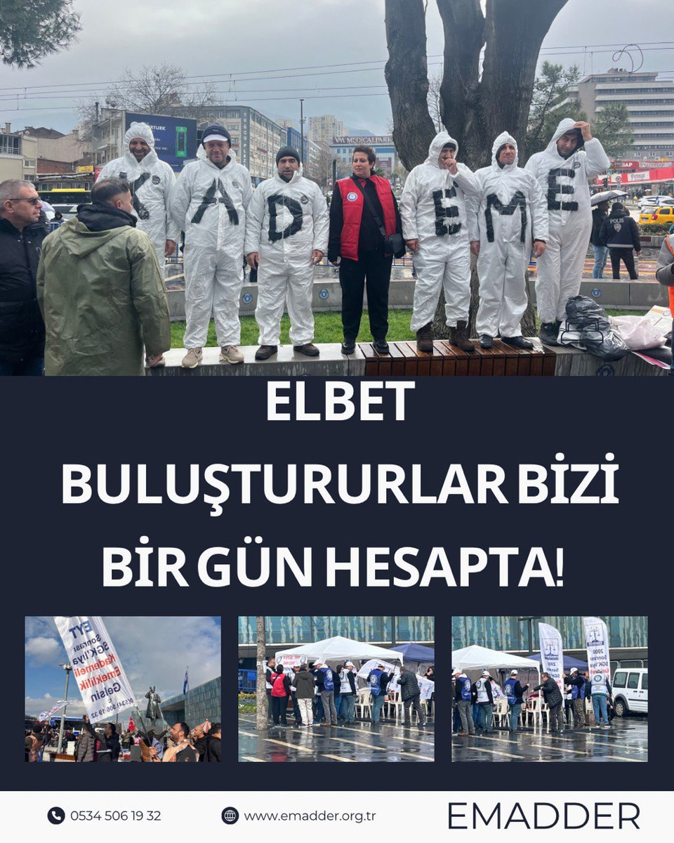 MURAT ÜNLÜ ⚖️ (@munlu184118) on Twitter photo Bir tarih bir insanın kaderini belirlememeli!
8 Eylül 1999 öncesi kurtuluş, sonrası zulüm olmamalı!
Aynı emeğe, aynı hak verilmeli.
Kademeli emeklilik, vicdanların ortak talebidir.
<a href="/EmadDernegi/">EMEKLİLİKTE ADALET DERNEĞİ ⚖️</a>
#KademeSusmayacak Bir tarih bir insanın kaderini belirlememeli!
8 Eylül 1999 öncesi kurtuluş, sonrası zulüm olmamalı!
Aynı emeğe, aynı hak verilmeli.
Kademeli emeklilik, vicdanların ortak talebidir.
<a href="/EmadDernegi/">EMEKLİLİKTE ADALET DERNEĞİ ⚖️</a>
#KademeSusmayacak