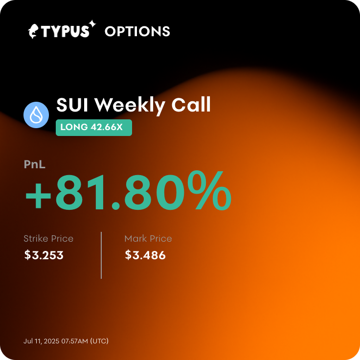 Trade on  <a href="/TypusFinance/">Typus Finance</a>