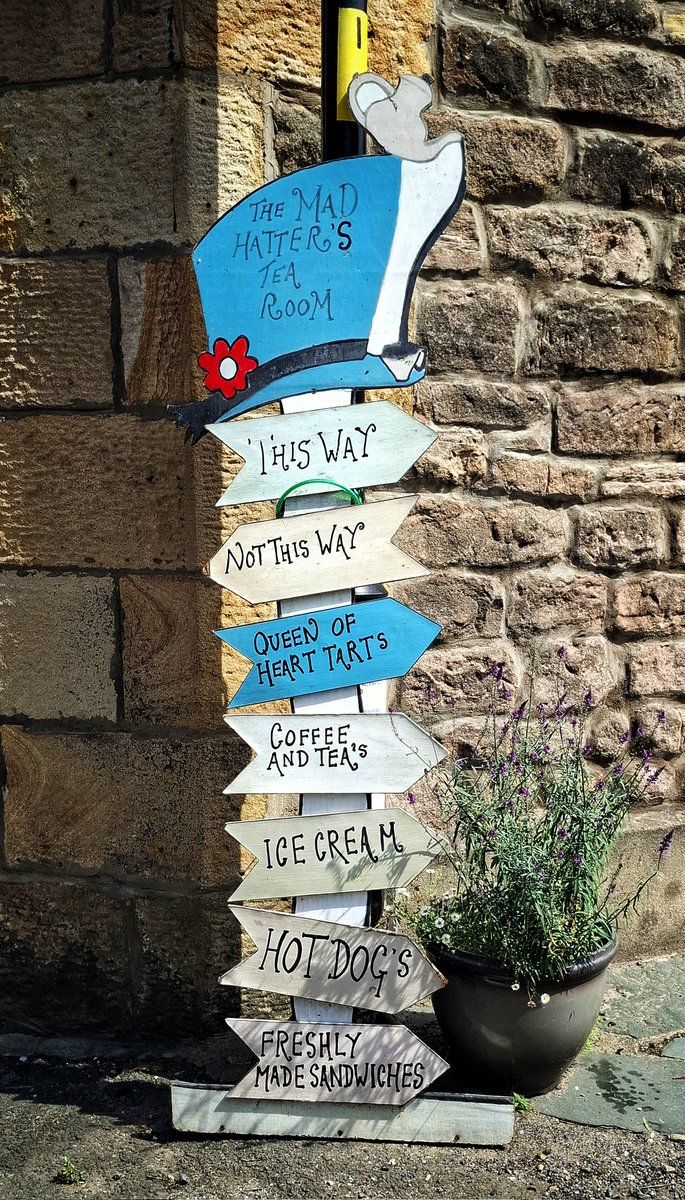 Newckie's tweet image. Tea and a tart it is then.
Heysham Village, Lancashire.. 
#Fingerpostfriday