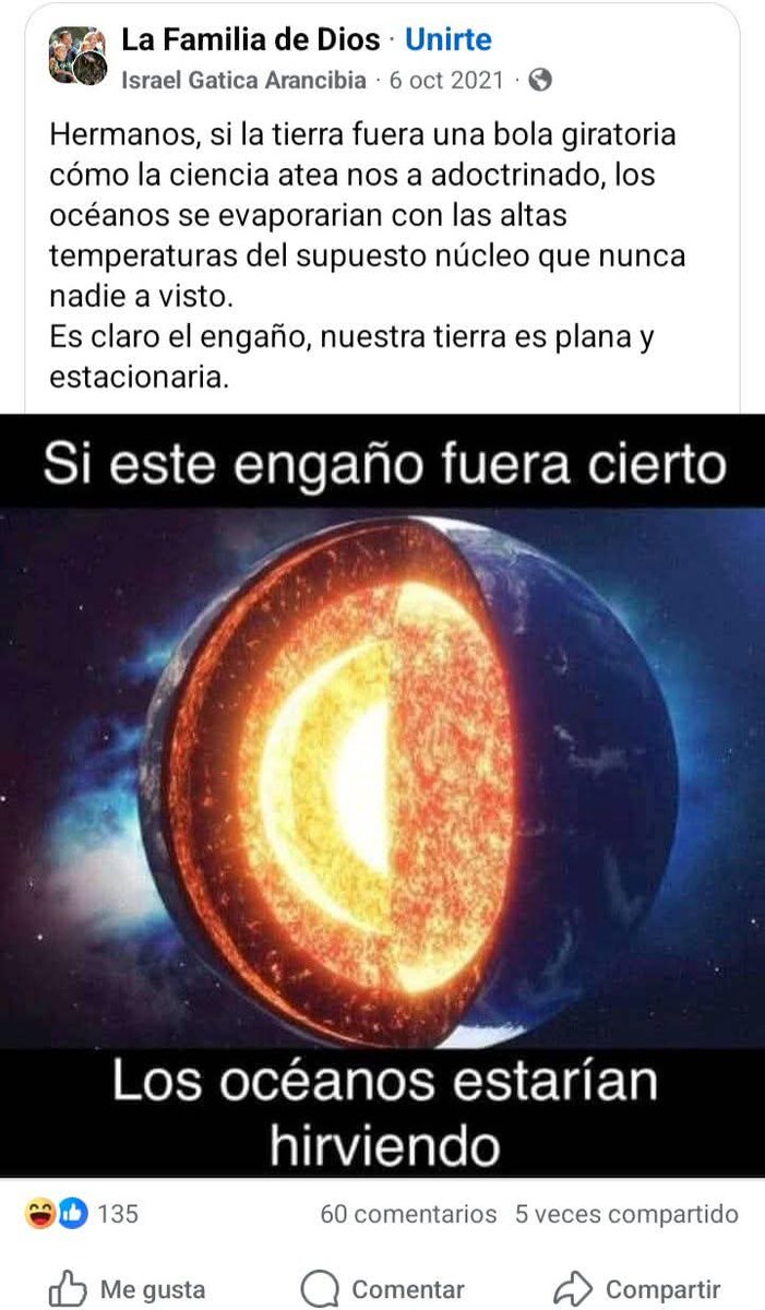 Negacionistas Out of Context tweet media