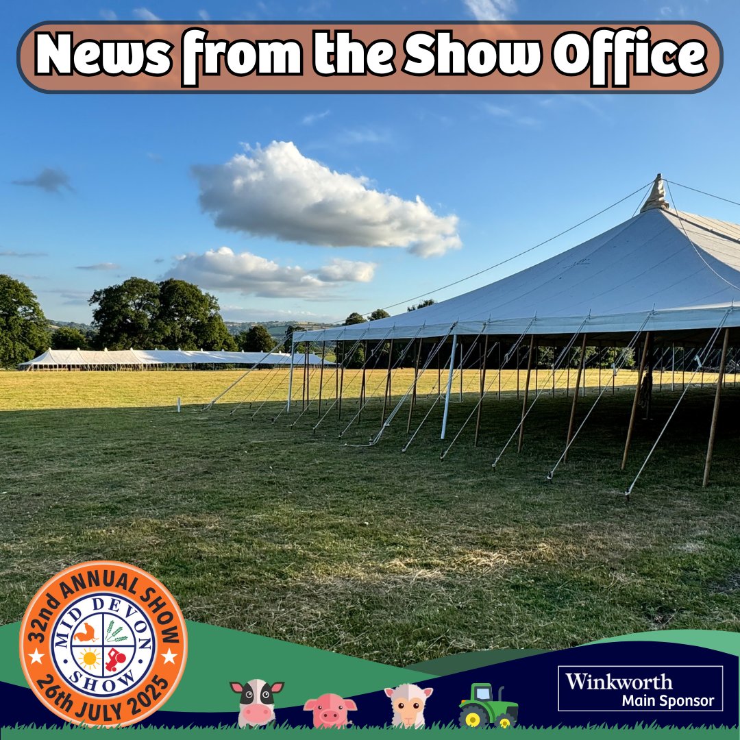 Mid Devon Show – 2 Weeks to Go! Key Updates Inside 👇 - mailchi.mp/middevonshow/w…