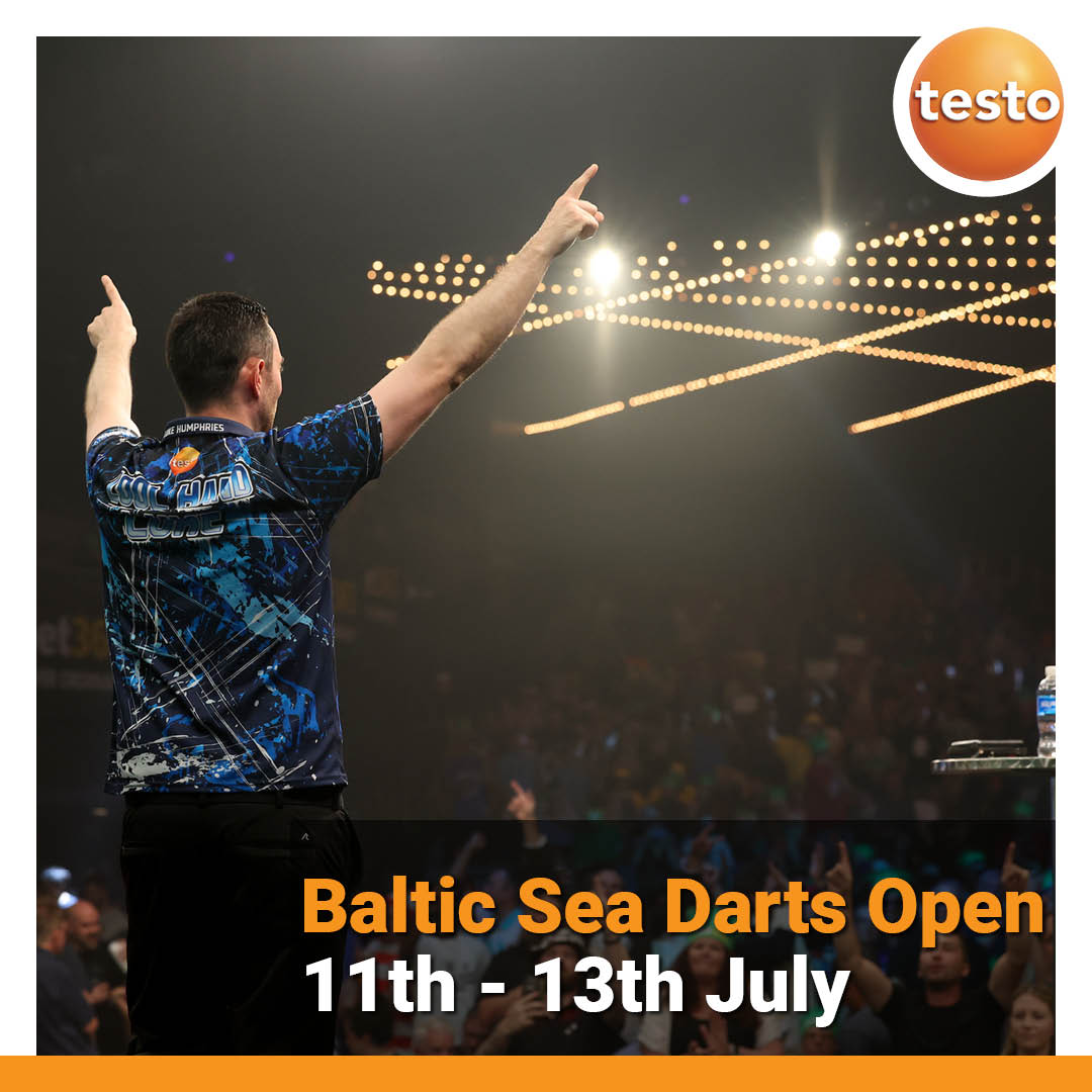 TestoLimited's tweet image. 🎯 Wishing the best of luck to @lukeh180 as he takes on the Baltic Sea Darts Open this weekend! 💪🔥
Go show them why you're one of the best, Cool Hand Luke! 🌊🏆
#LukeHumphries #TeamTesto #Darts #PLDarts25 #LoveTheDarts