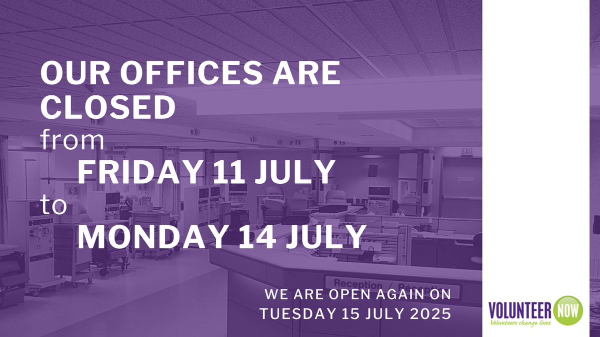Our offices are now closed for the July holidays, so we'll be back on Tuesday 15th.  For everyone volunteering at The Open, we'll see you there!!