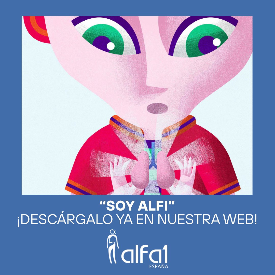 Nuestro Alfi ya está disfrutando a tope del verano...
Padecer Déficit de Alfa-1 Antitripsina no impide a los niños una vida plena y feliz.
Descarga nuestro cómic "Soy Alfi" para aprender más sobre cómo hacerlo.
👉 alfa1.org.es/asociacion/pub…