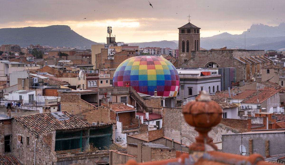 El vol de ciutat d'avui ens ha deixat imatges espectaculars com aquestes! 😍😍