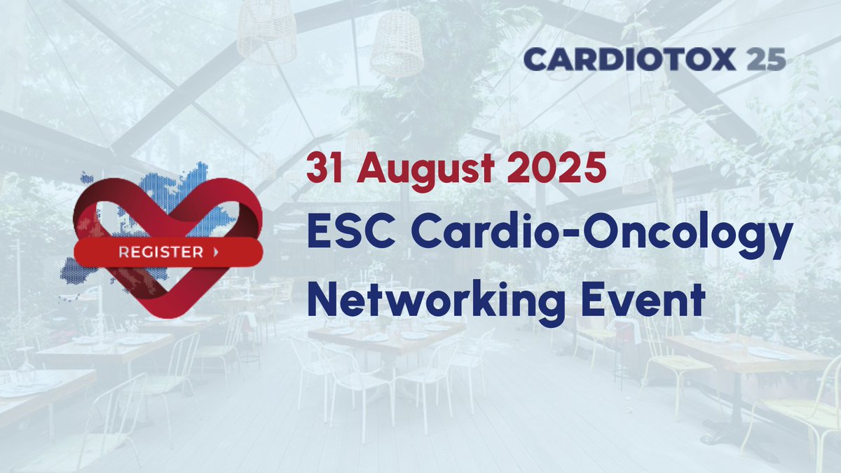 Tactics (@tactics_md) on Twitter photo ✨ Velada de networking #Cardiotox organizada por el Grupo de Cardio-Oncología <a href="/cardiooncoSEC/">CardioOncologia SEC</a> junto a <a href="/escardio/">European Society of Cardiology</a> y <a href="/ICOSociety/">International Cardio-Oncology Society</a>
📅 31 ago | 📍 Madrid (Congreso ESC)
🤝 Conecta con profesionales
💬 Comparte ideas
🌱 Impulsa nuevas colaboraciones
🔗 Info y registro: ✨ Velada de networking #Cardiotox organizada por el Grupo de Cardio-Oncología <a href="/cardiooncoSEC/">CardioOncologia SEC</a> junto a <a href="/escardio/">European Society of Cardiology</a> y <a href="/ICOSociety/">International Cardio-Oncology Society</a>
📅 31 ago | 📍 Madrid (Congreso ESC)
🤝 Conecta con profesionales
💬 Comparte ideas
🌱 Impulsa nuevas colaboraciones
🔗 Info y registro: